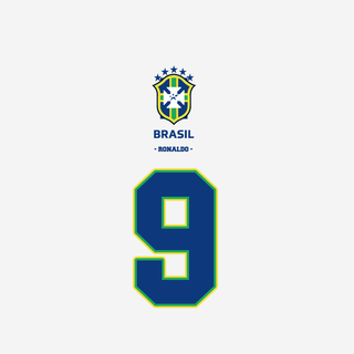 Brazil WC Ronaldo 9 Shirt