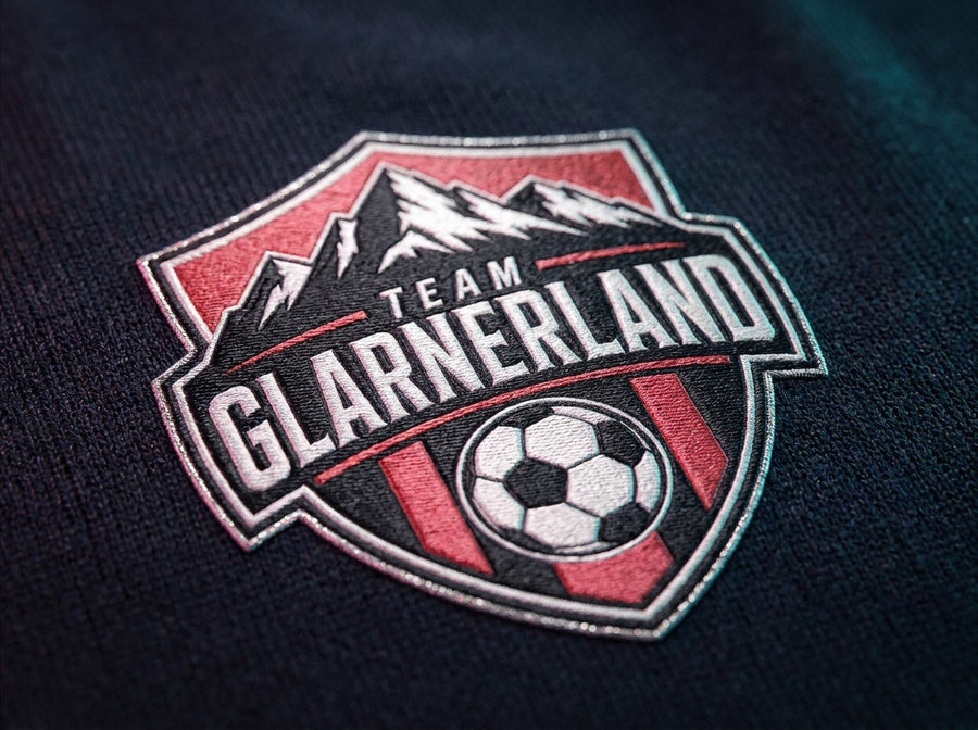 Gestickter Patch Team Glarnerland, LeMerch